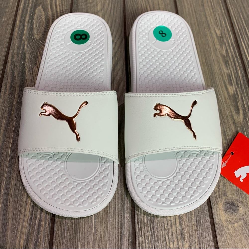 Puma Cool Cat Slides Sandals 10 NEW